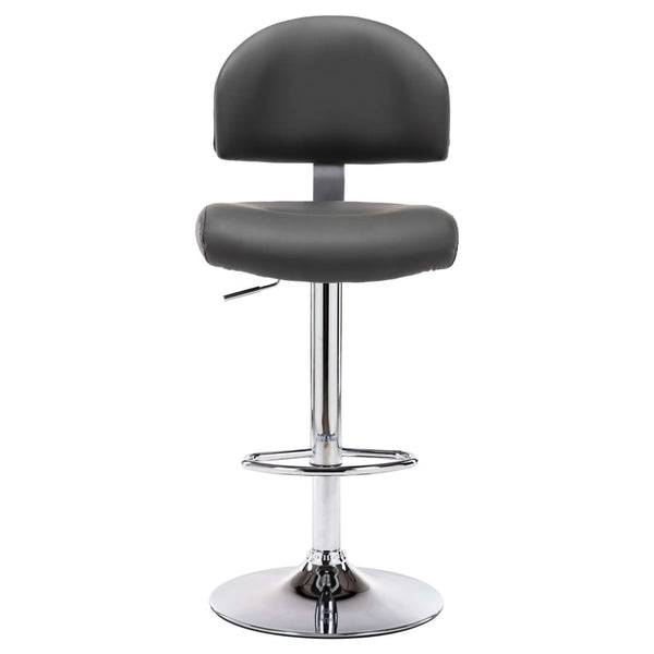 Barhocker Grau Kunstleder