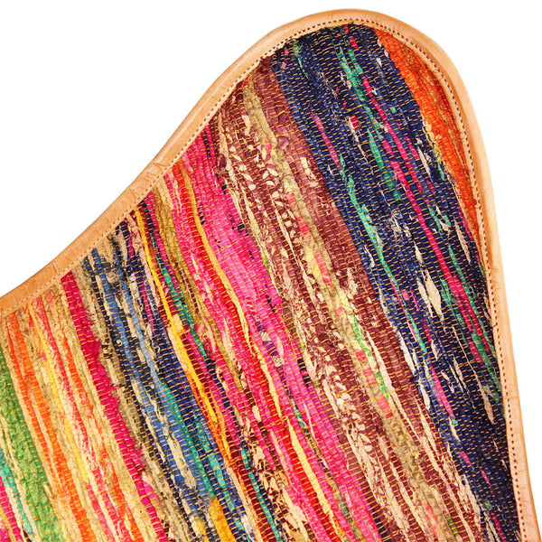 Schmetterlingsessel 4 Stk. Mehrfarbig Chindi Stoff
