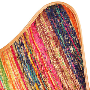Schmetterlingsessel 4 Stk. Mehrfarbig Chindi Stoff