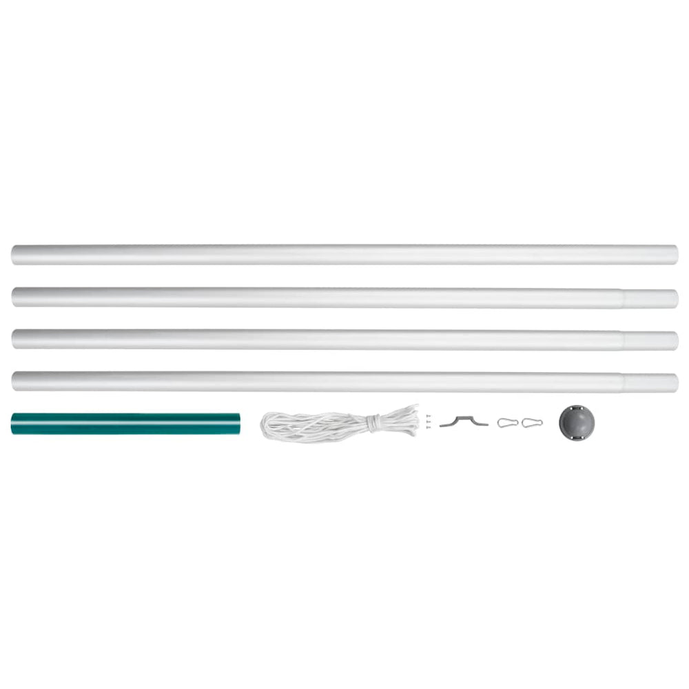 Fahnenmast Aluminium 6,2 m