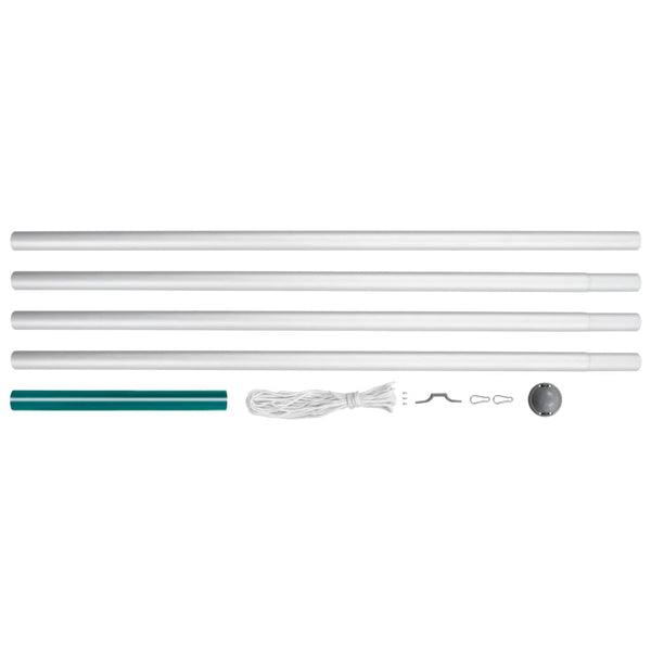 Fahnenmast Aluminium 6,2 m