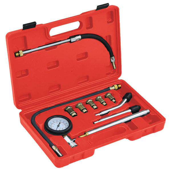 Benzinmotor Druckprüfgerät, 12-teilig