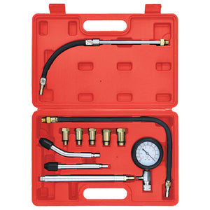 Benzinmotor Druckprüfgerät, 12-teilig