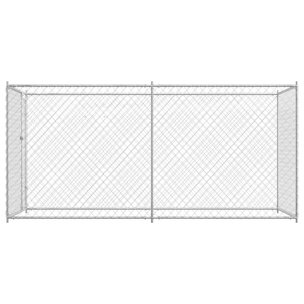 Outdoor-Hundezwinger 382x192x185 cm