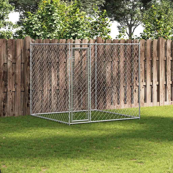 Outdoor-Hundezwinger 193x193x185 cm