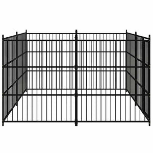 Outdoor-Hundezwinger 300×300×185 cm