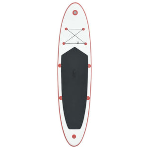 Aufblasbares SUP Board Rot/Weiß
