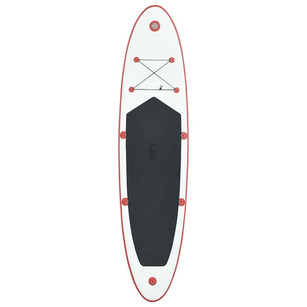 Aufblasbares SUP Board Rot/Weiß