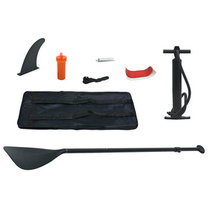 Aufblasbares SUP Paddleboard Set Rot-Weiß