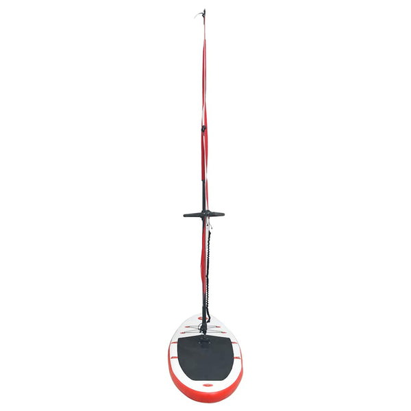 Aufblasbares SUP Paddleboard Set Rot-Weiß