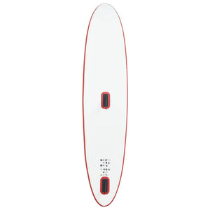 Aufblasbares SUP Paddleboard Set Rot-Weiß