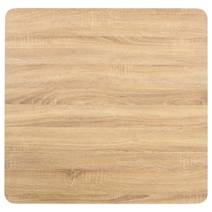 Bistrotisch Hellbraun 80x80 cm MDF
