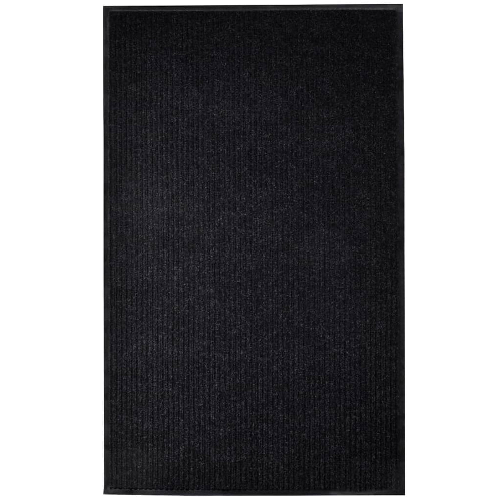 vidaXL Paillasson noir 117x220 cm PVC