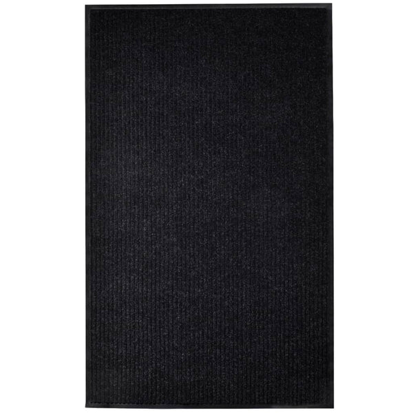 Türmatte Schwarz 117x220 cm PVC