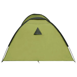 8-Personen-Campingzelt 650x240x190cm Grün