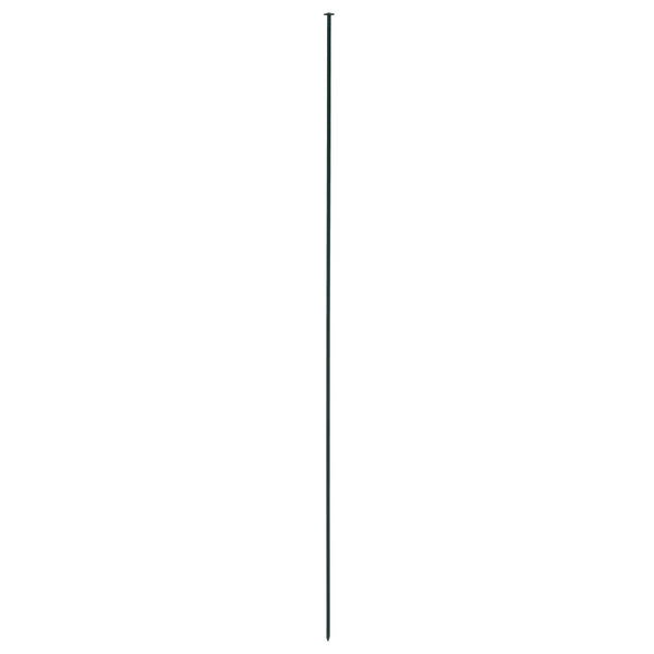 Gartenzaun Set Konkav 77,5x64 cm Grün