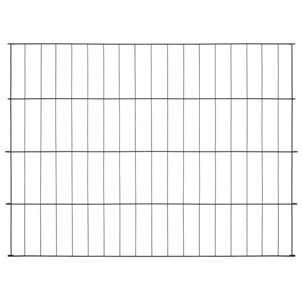 Gartenzaun Set 115x79 cm Grün