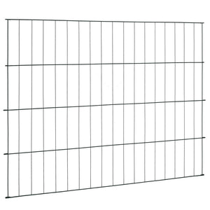 Gartenzaun Set 115x79 cm Grün