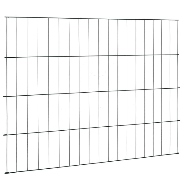 Gartenzaun Set 115x79 cm Grün