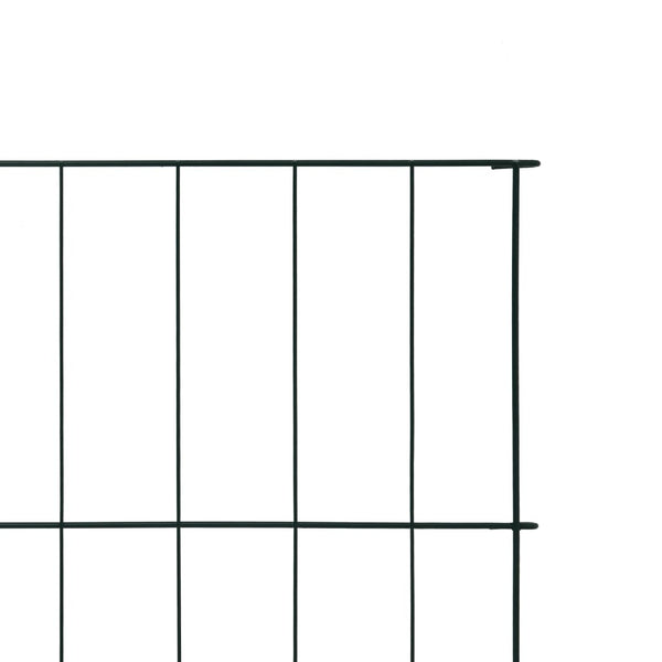 Gartenzaun Set 115x79 cm Grün