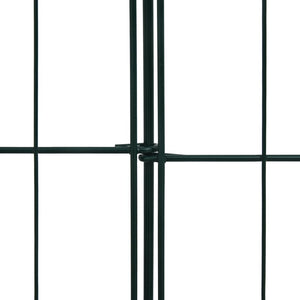 Gartenzaun Set 115x79 cm Grün