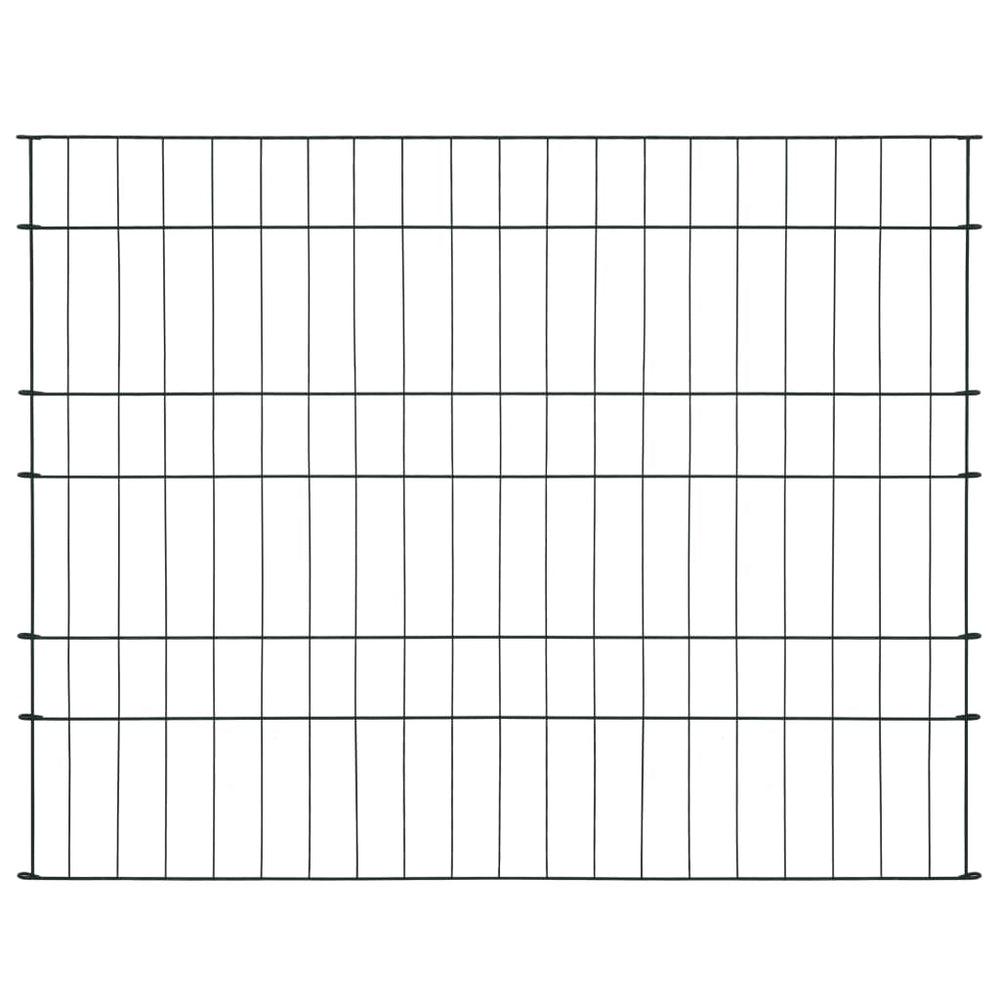 Gartenzaun Set 99,6x79,8 cm Grün