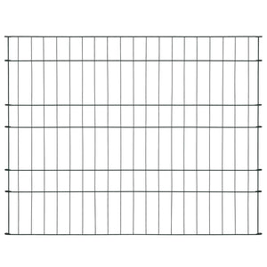 Gartenzaun Set 99,6x79,8 cm Grün
