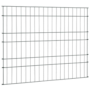 Gartenzaun Set 99,6x79,8 cm Grün