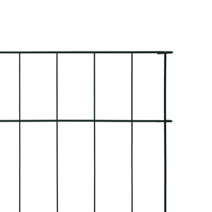 Gartenzaun Set 99,6x79,8 cm Grün