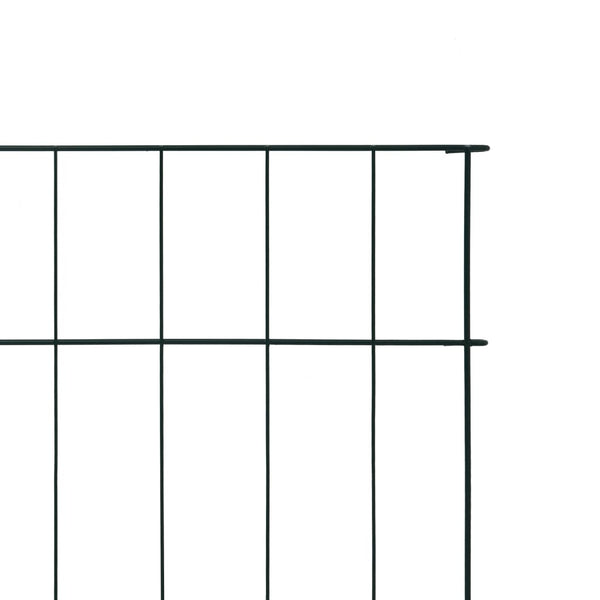 Gartenzaun Set 99,6x79,8 cm Grün