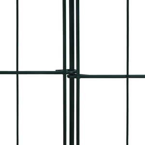 Gartenzaun Set 99,6x79,8 cm Grün