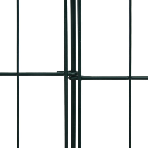 Gartenzaun Set 99,6x79,8 cm Grün