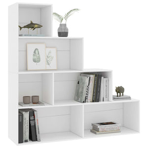Weißes Bücherregal Raumteiler 155x160 cm