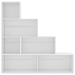 Weißes Bücherregal Raumteiler 155x160 cm