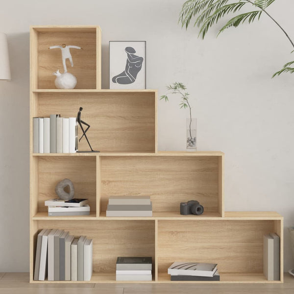 Sonoma Eiche Bücherregal Raumteiler 155x160 cm