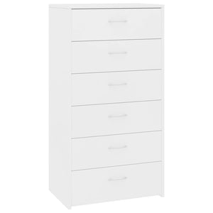 Weißes Sideboard mit 6 Schubladen