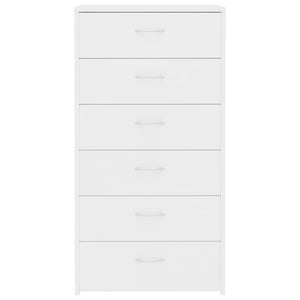 Weißes Sideboard mit 6 Schubladen