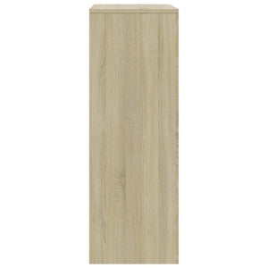 Sideboard Sonoma-Eiche mit 6 Schubladen