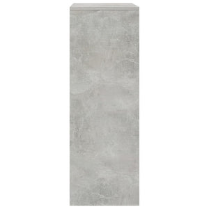 Betongraues Sideboard mit 6 Schubladen