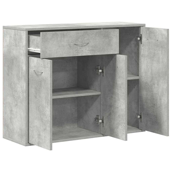 Betongraues Sideboard 88 cm