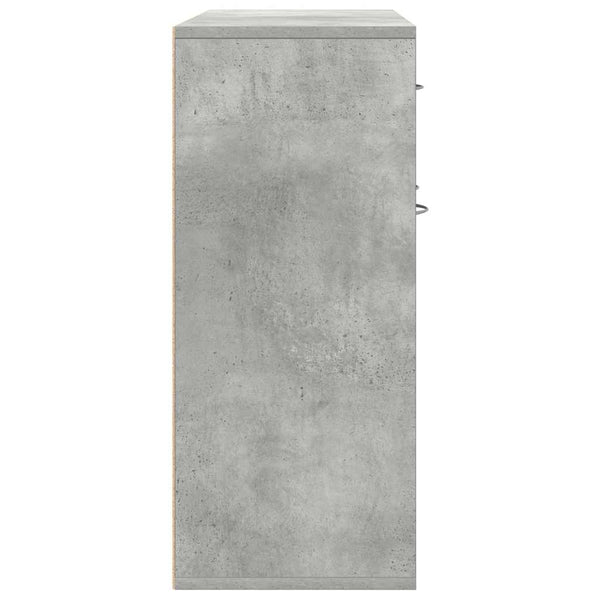 Betongraues Sideboard 88 cm