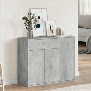 Betongraues Sideboard 88 cm