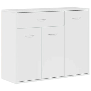 Hochglanz Weißes Sideboard 88x30x70 cm