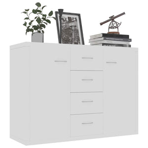 Weißes Sideboard 88 cm