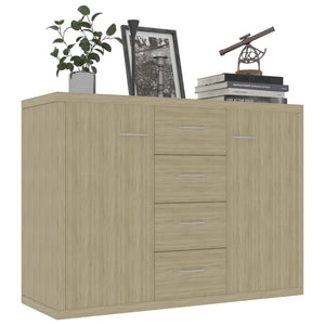 Sideboard Sonoma Eiche 88 cm