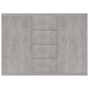 Betongraues Sideboard 88 cm