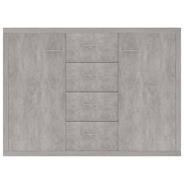 Betongraues Sideboard 88 cm