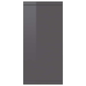 Hochglanz Grau Sideboard 88x30x65cm