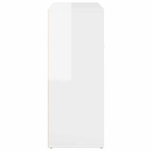 Hochglanz Weißes Sideboard 60x30x75cm