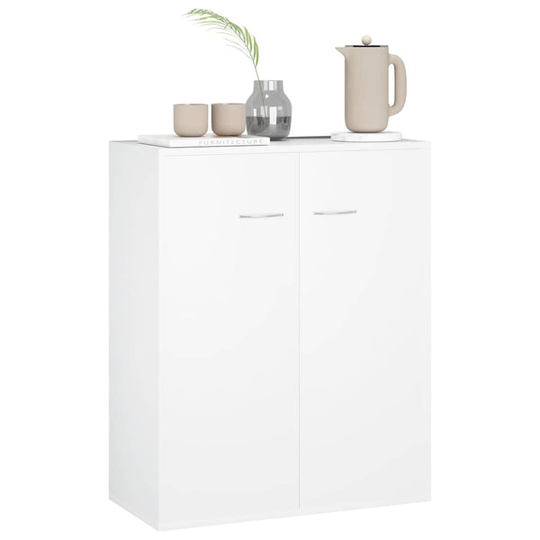 Weißes Sideboard 60x30x75 cm
